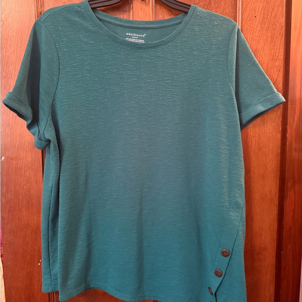Westbound Asymmetrical Casual Top 1X